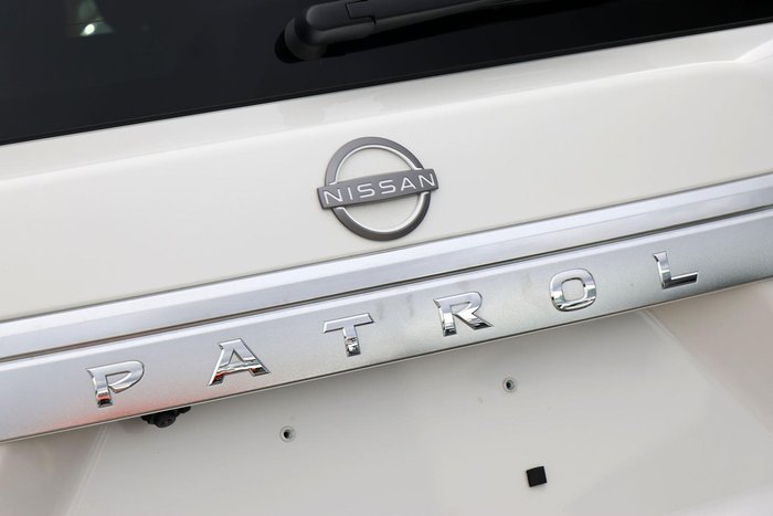 2024 Nissan Patrol Ti Y62 MY24 4X4 Dual Range Moonstone White