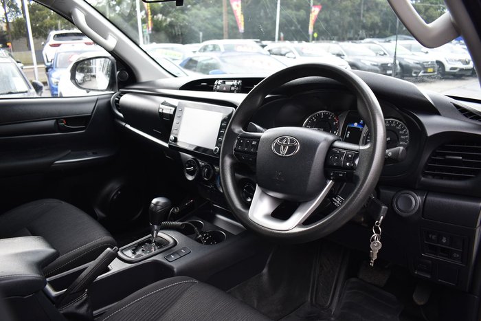 2022 Toyota Hilux SR GUN126R 4X4 Dual Range Glacier White