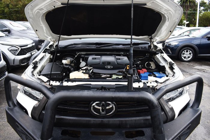 2022 Toyota Hilux SR GUN126R 4X4 Dual Range Glacier White
