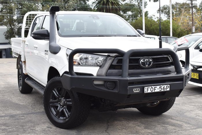 2022 Toyota Hilux SR GUN126R 4X4 Dual Range Glacier White