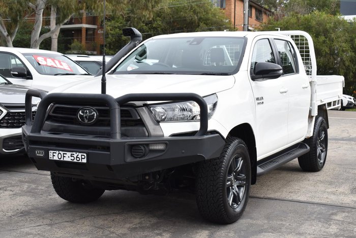 2022 Toyota Hilux SR GUN126R 4X4 Dual Range Glacier White