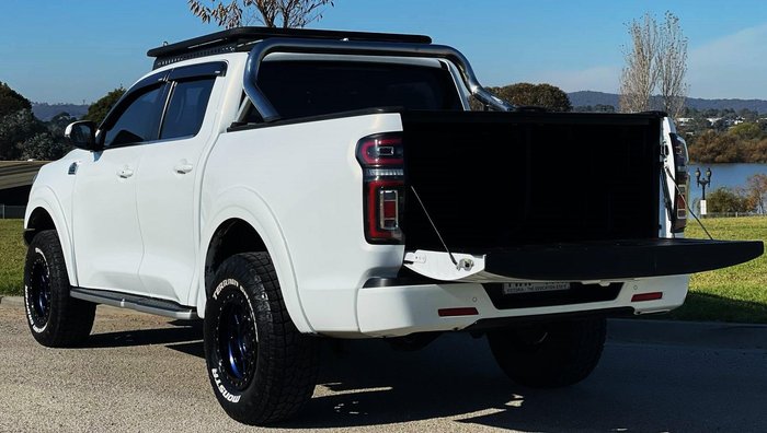 2022 GWM Ute Cannon NPW 4X4 Pearl White