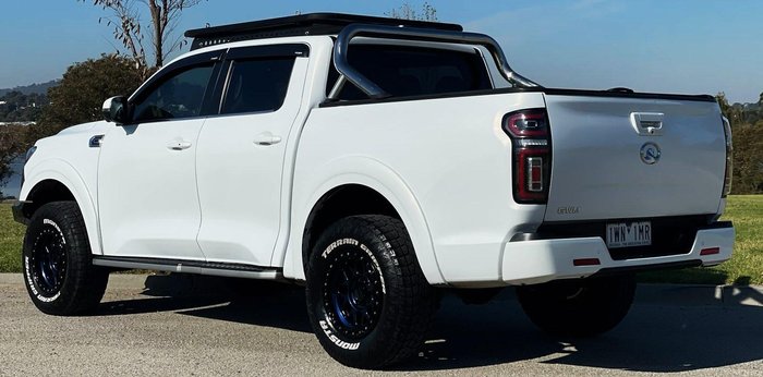 2022 GWM Ute Cannon NPW 4X4 Pearl White