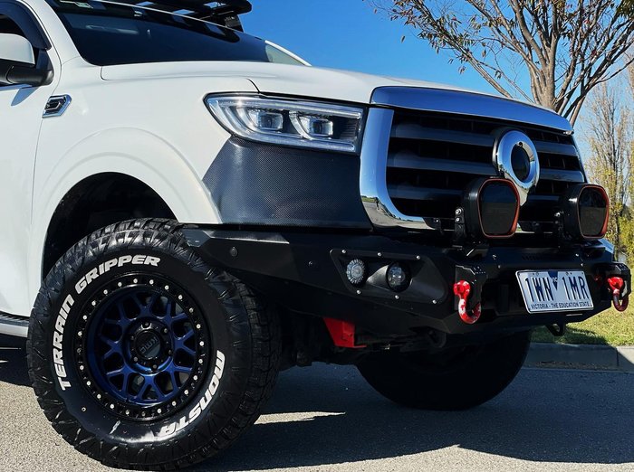2022 GWM Ute Cannon NPW 4X4 Pearl White