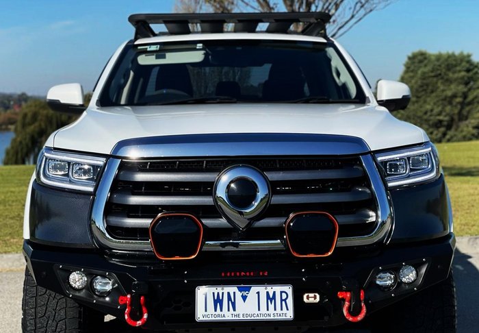 2022 GWM Ute Cannon NPW 4X4 Pearl White