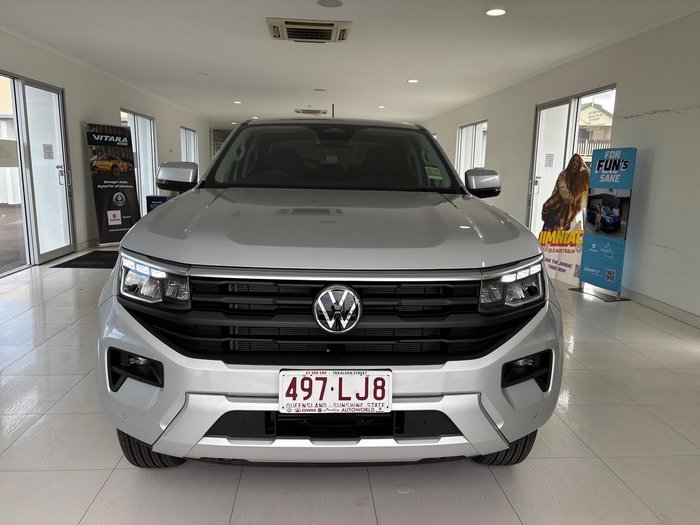 2023 Volkswagen Amarok TDI500 Life NF MY23 4X4 Dual Range Light Grey