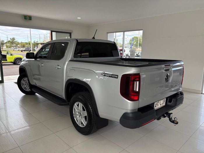 2023 Volkswagen Amarok TDI500 Life NF MY23 4X4 Dual Range Light Grey