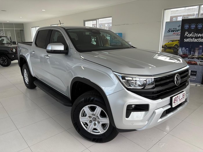 2023 Volkswagen Amarok TDI500 Life NF MY23 4X4 Dual Range Light Grey