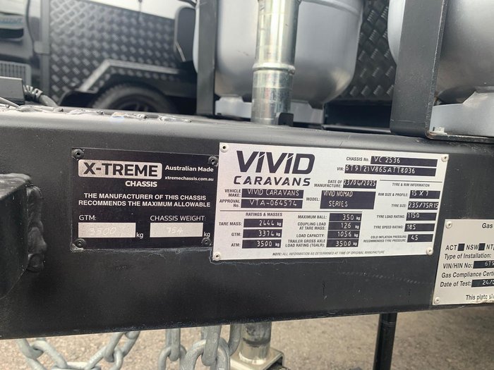 2025 Vivid Caravans VIVID NOMAD 20