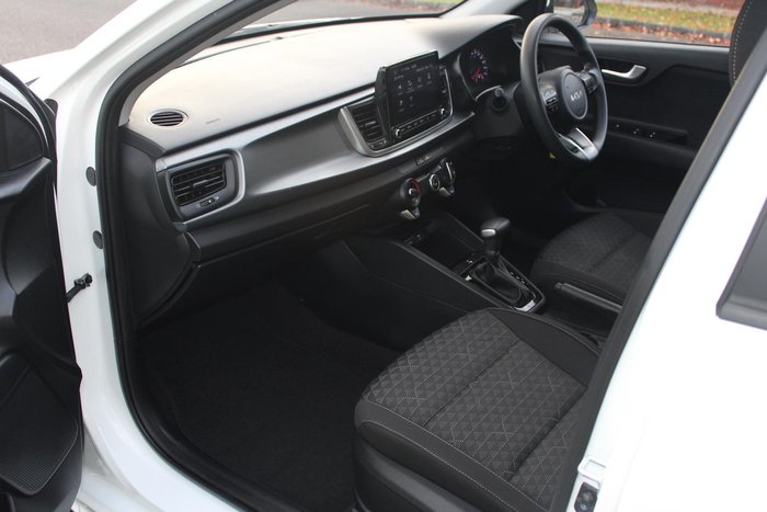 2022 Kia Rio S YB MY22 Clear White
