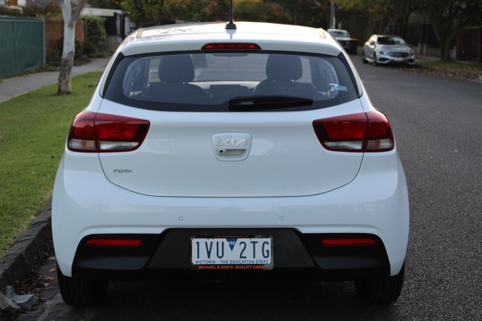 2022 Kia Rio S YB MY22 Clear White
