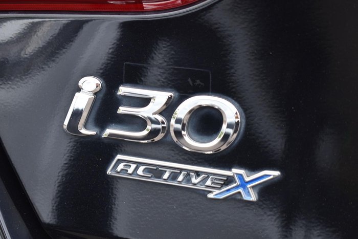2015 Hyundai i30 Active X GD3 Series II MY16 Phantom Black