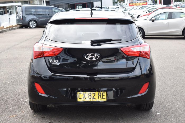 2015 Hyundai i30 Active X GD3 Series II MY16 Phantom Black