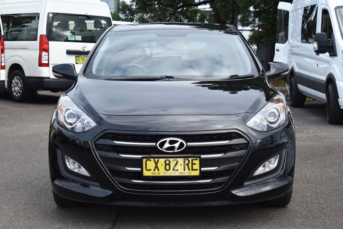 2015 Hyundai i30 Active X GD3 Series II MY16 Phantom Black