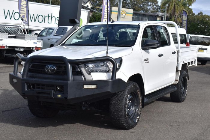 2021 Toyota Hilux SR GUN126R 4X4 Dual Range Glacier White