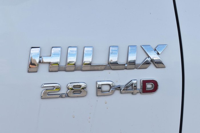 2021 Toyota Hilux SR GUN126R 4X4 Dual Range Glacier White
