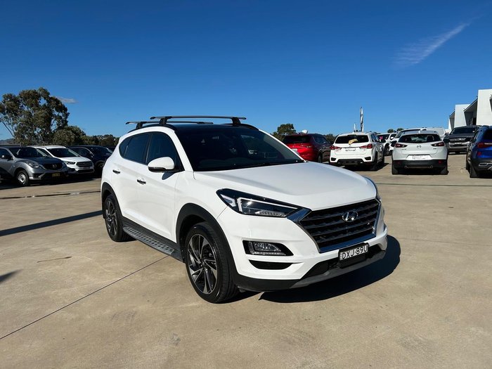 2018 Hyundai Tucson Highlander TLE2 MY18 AWD Polar White