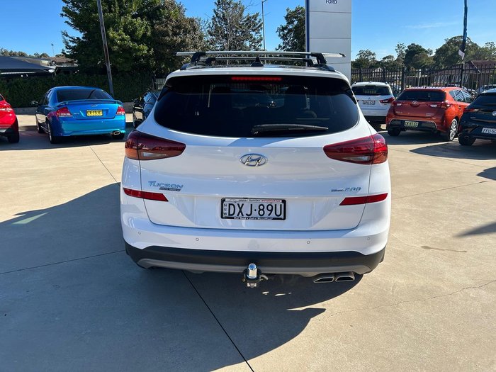 2018 Hyundai Tucson Highlander TLE2 MY18 AWD Polar White