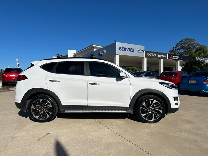 2018 Hyundai Tucson Highlander TLE2 MY18 AWD Polar White