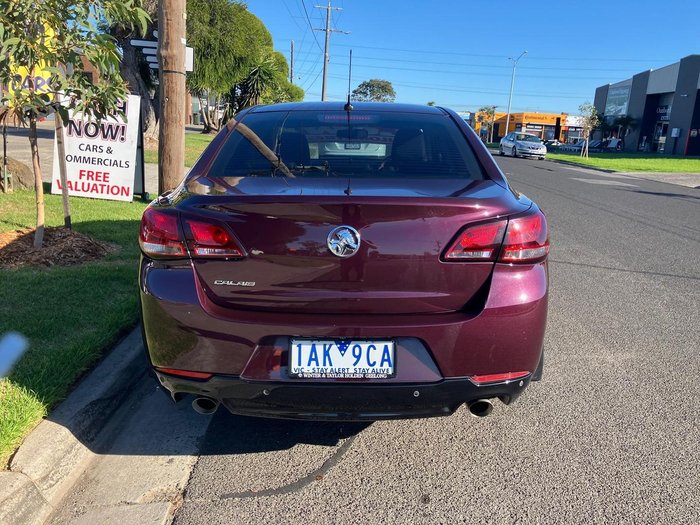 2013 Holden Calais VF MY14 Maroon