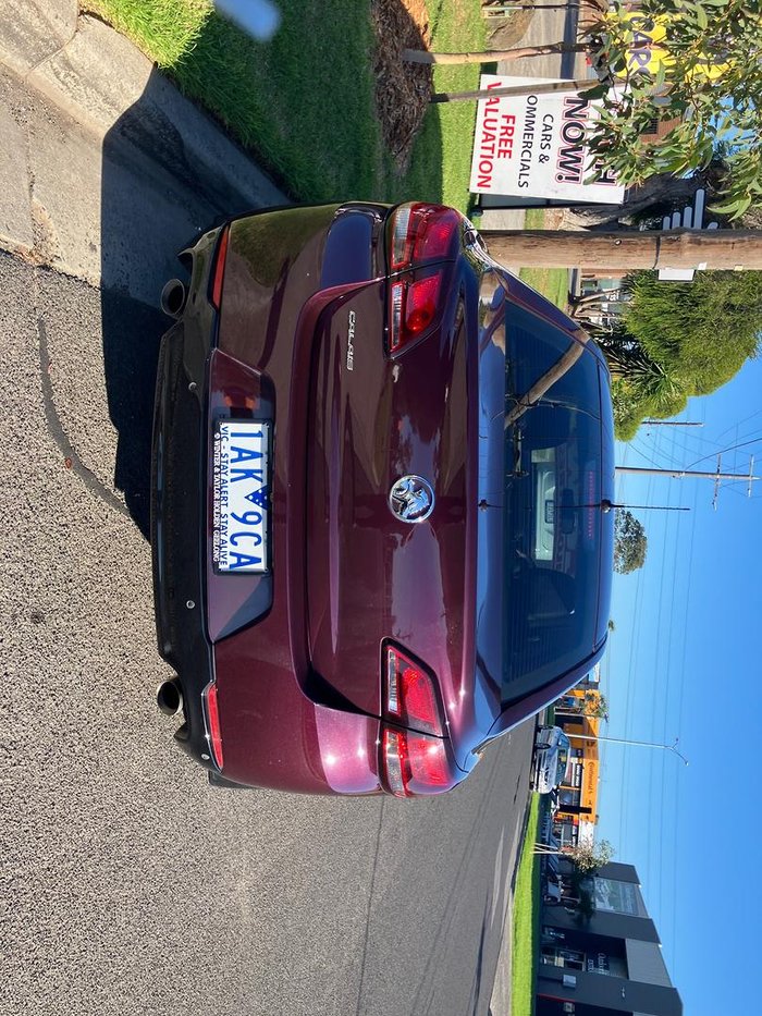 2013 Holden Calais V VF MY14 Maroon