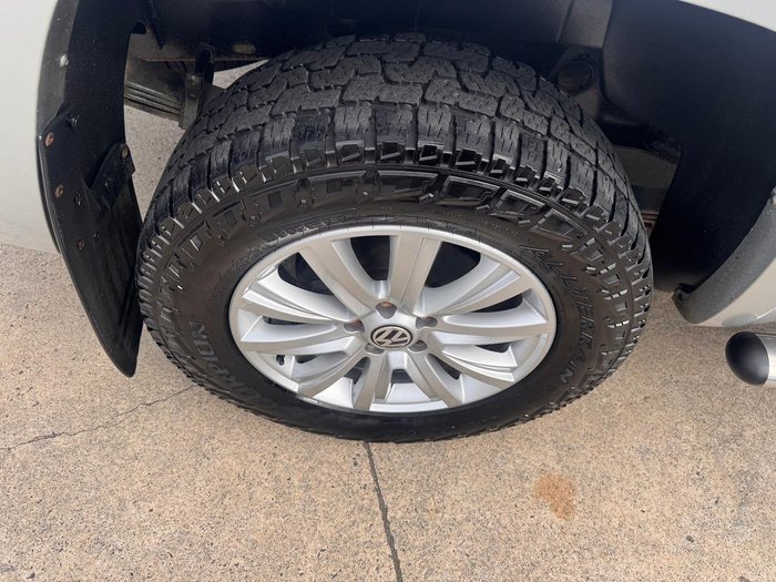 2013 Volkswagen Amarok TDI420 Highline 2H MY13 4X4 Constant Reflex Silver