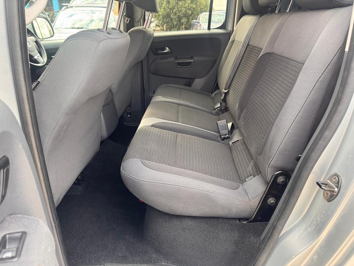 2013 Volkswagen Amarok TDI420 Highline 2H MY13 4X4 Constant Reflex Silver