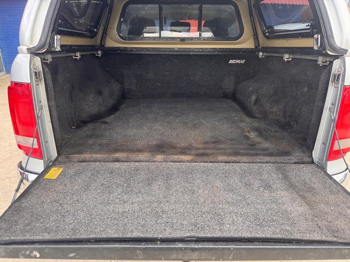 2013 Volkswagen Amarok TDI420 Highline 2H MY13 4X4 Constant Reflex Silver