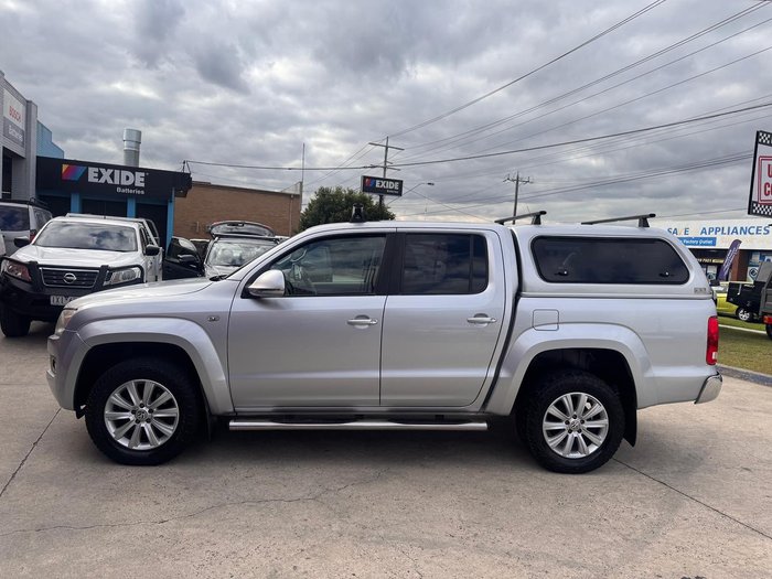 2013 Volkswagen Amarok TDI420 Highline 2H MY13 4X4 Constant Reflex Silver