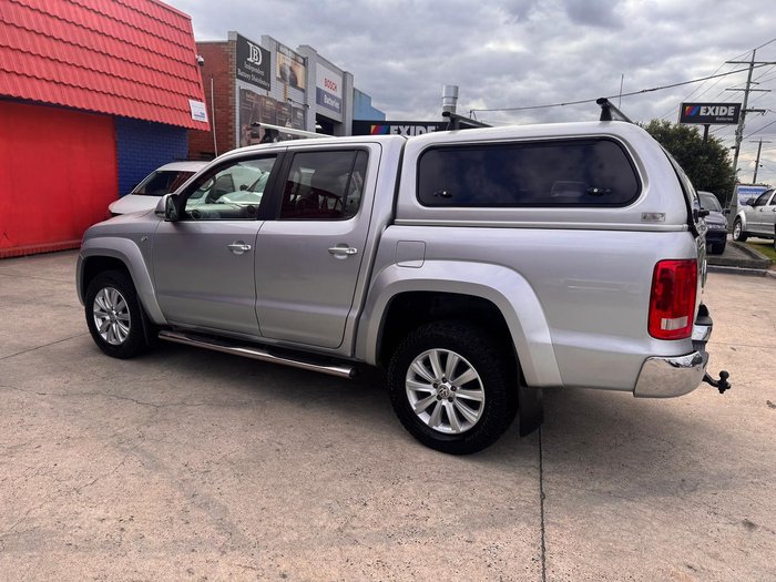 2013 Volkswagen Amarok TDI420 Highline 2H MY13 4X4 Constant Reflex Silver