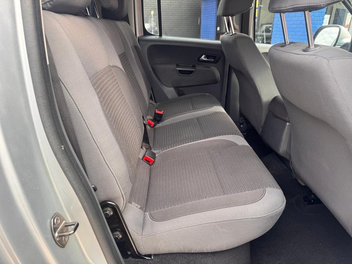 2013 Volkswagen Amarok TDI420 Highline 2H MY13 4X4 Constant Reflex Silver