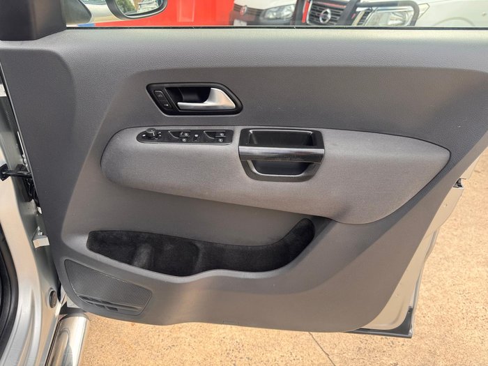 2013 Volkswagen Amarok TDI420 Highline 2H MY13 4X4 Constant Reflex Silver