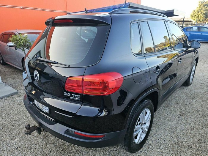 2011 Volkswagen Tiguan 103TDI 5N MY12 Four Wheel Drive Deep Black