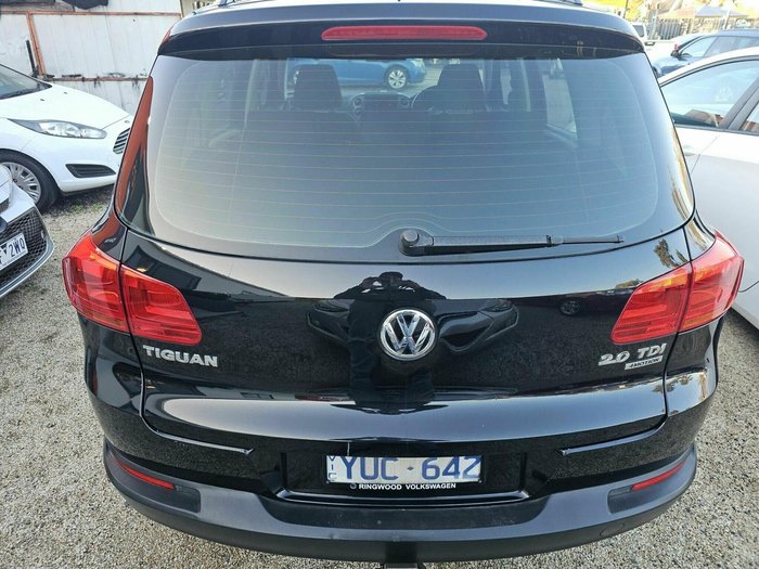 2011 Volkswagen Tiguan 103TDI 5N MY12 Four Wheel Drive Deep Black