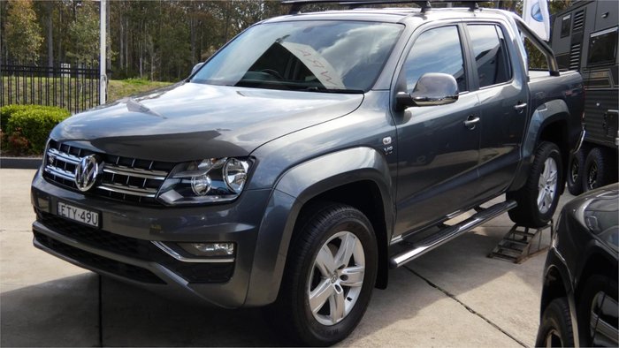 2021 Volkswagen Amarok TDI550 Sportline 2H MY21 4X4 Constant Indium Grey