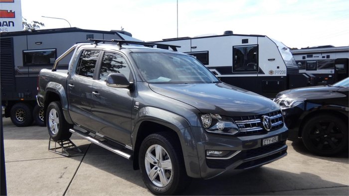 2021 Volkswagen Amarok TDI550 Sportline 2H MY21 4X4 Constant Indium Grey