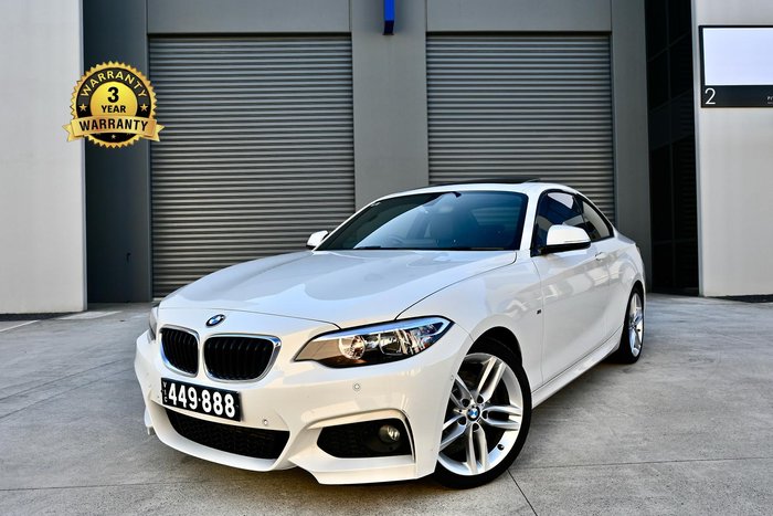 2015 BMW 2 Series 220i M Sport F22 Alpine White