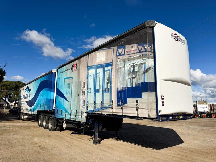 2016 Topstart B Double Drop Deck Curtain Side Set