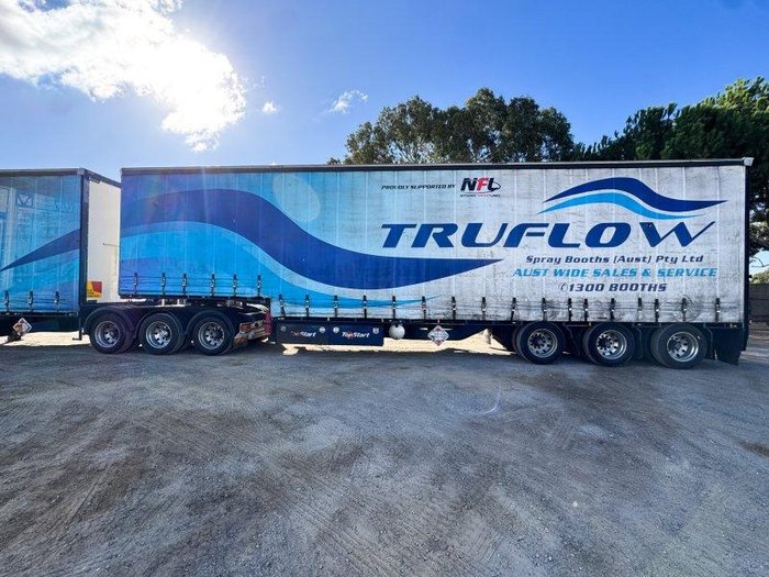 2016 Topstart B Double Drop Deck Curtain Side Set