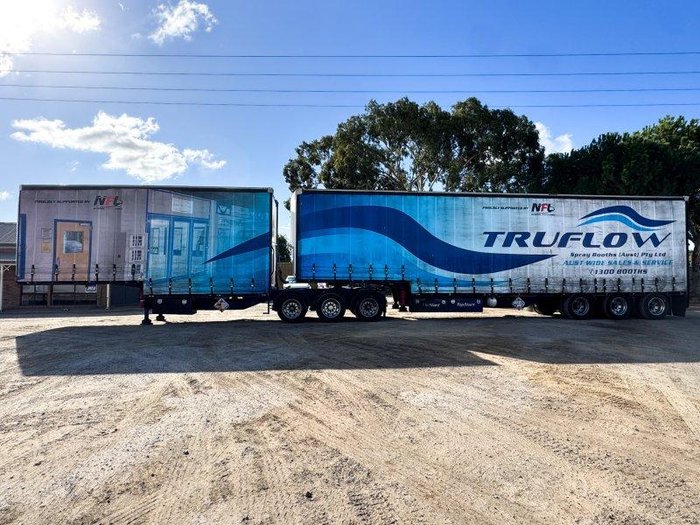 2016 Topstart B Double Drop Deck Curtain Side Set