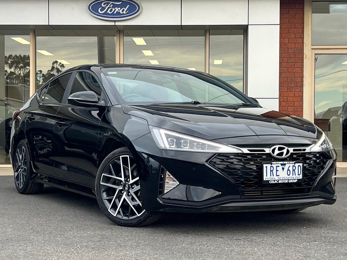 2020 Hyundai Elantra Sport Premium AD.2 MY20 Phantom Black