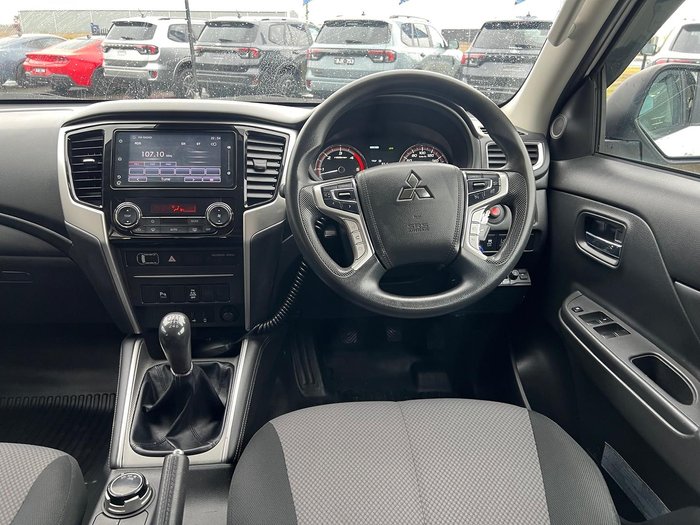 2022 Mitsubishi Triton GLX+ MR MY22.5 4X4 Dual Range White