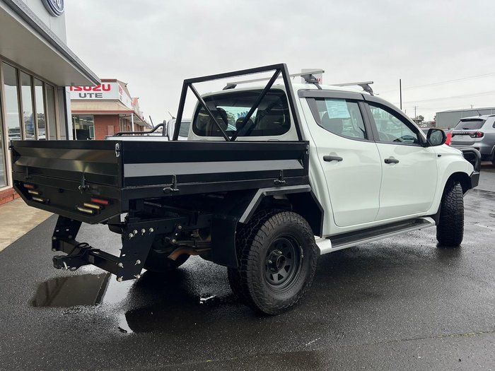 2022 Mitsubishi Triton GLX+ MR MY22.5 4X4 Dual Range White