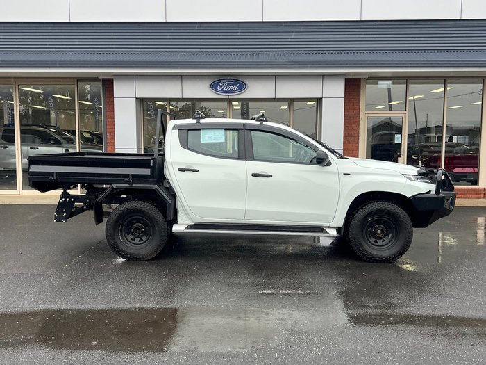 2022 Mitsubishi Triton GLX+ MR MY22.5 4X4 Dual Range White