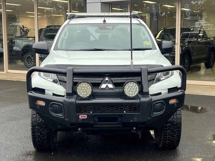 2022 Mitsubishi Triton GLX+ MR MY22.5 4X4 Dual Range White