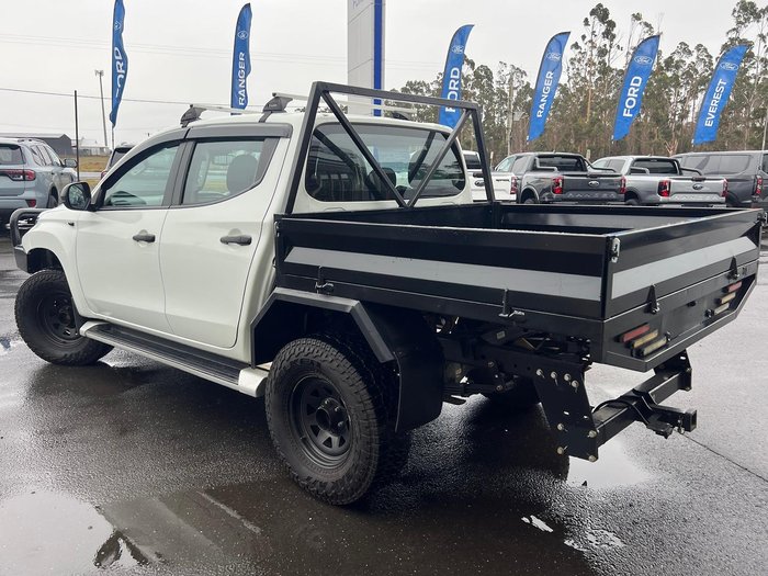 2022 Mitsubishi Triton GLX+ MR MY22.5 4X4 Dual Range White