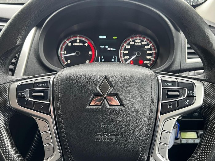 2022 Mitsubishi Triton GLX+ MR MY22.5 4X4 Dual Range White