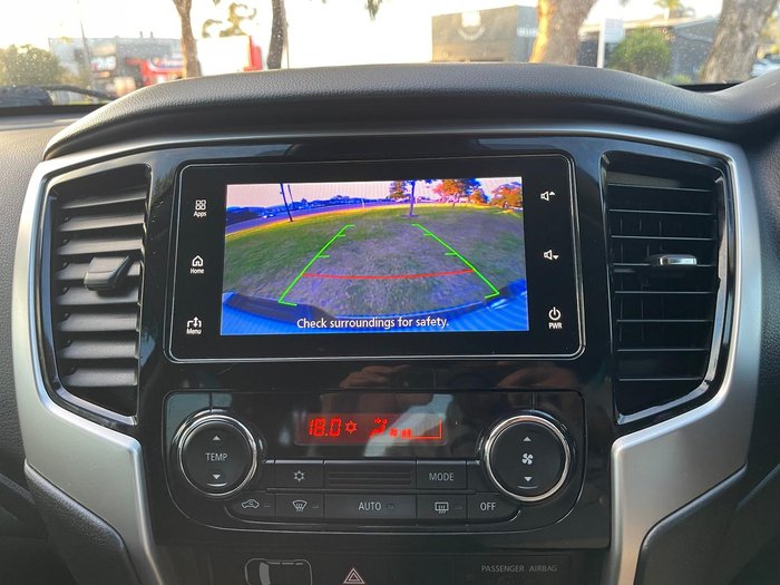 2019 Mitsubishi Triton GLX+ MR MY19 4X4 Dual Range White