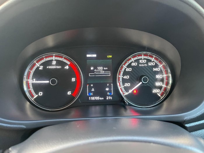 2019 Mitsubishi Triton GLX+ MR MY19 4X4 Dual Range White