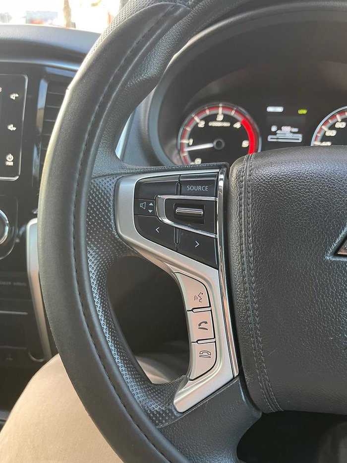 2019 Mitsubishi Triton GLX+ MR MY19 4X4 Dual Range White